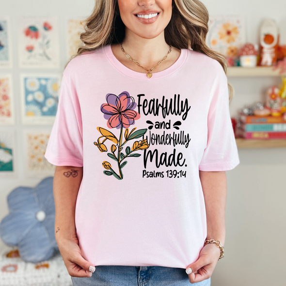 Floral Christian Graphic Tee