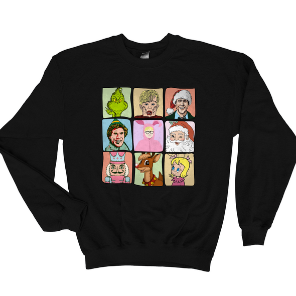 The Christmas Bunch Graphic Tee and Sweatshirt