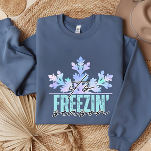 Snowflake Freezin Season Sweatshirt