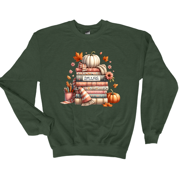 Fall Girl Graphic Tee or Sweatshirt