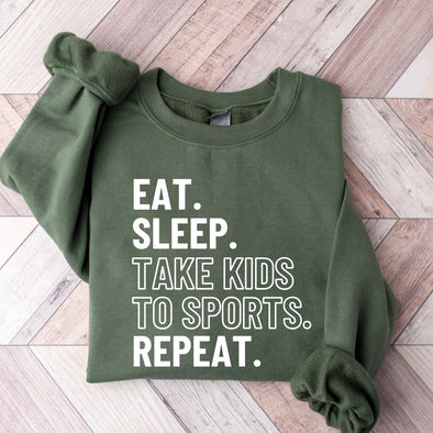 Take Kids To Sports Repeat Sweatshirt