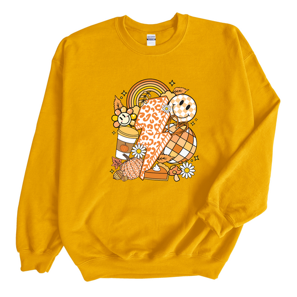 Retro Fall Thanksgiving Graphic Tee and Sweatshirt