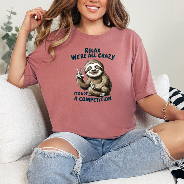 We're All Crazy Graphic Tee