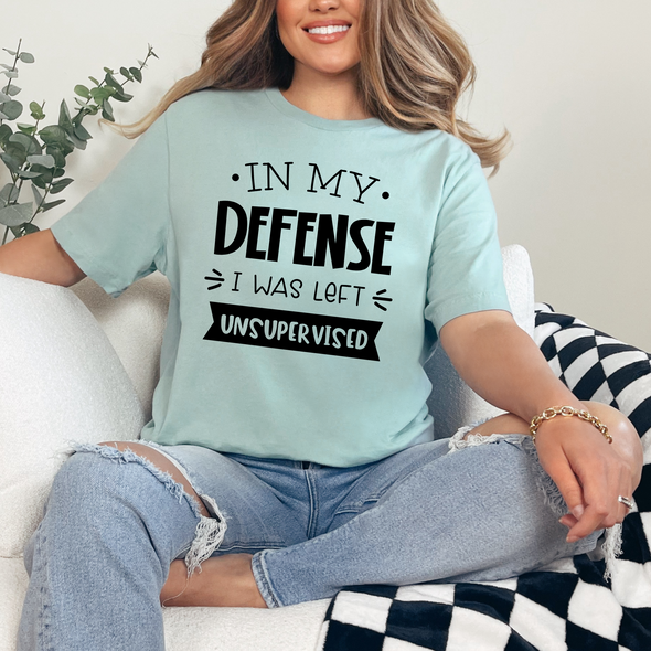 I Was Left Unsupervised Graphic Tee