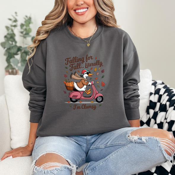 Falling For Fall Literally Sweatshirt