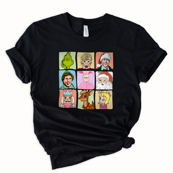 The Christmas Bunch Graphic Tee and Sweatshirt