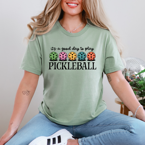 Good Day To Play Pickleball Graphic Tee