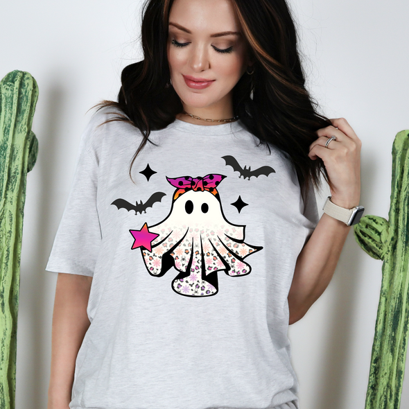 Girly Ghost Graphic Tee and Sweatshirt