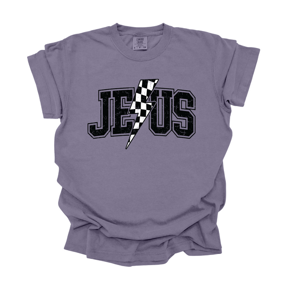 Jesus Lightning Graphic Tee