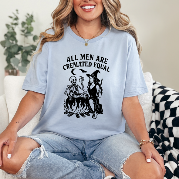 All Men Are Cremated Equal Graphic Tee