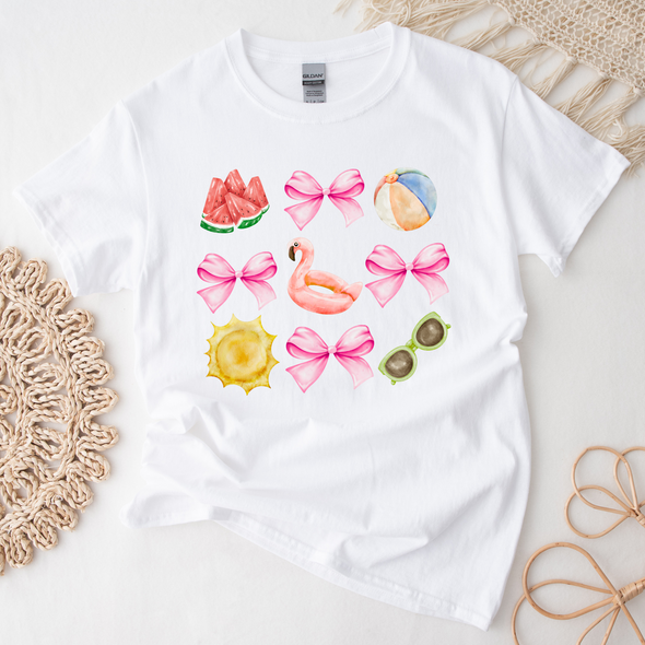 Watercolor Summer Graphic Tee