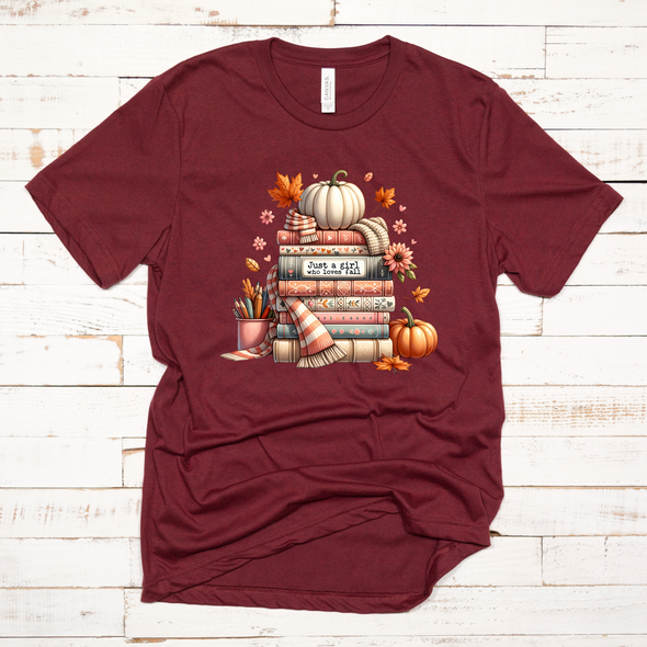 Fall Girl Graphic Tee or Sweatshirt