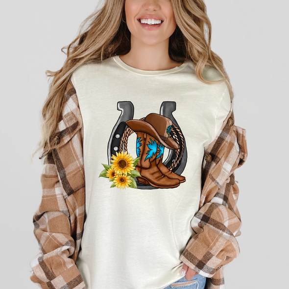 Western Horseshoe Graphic Tee