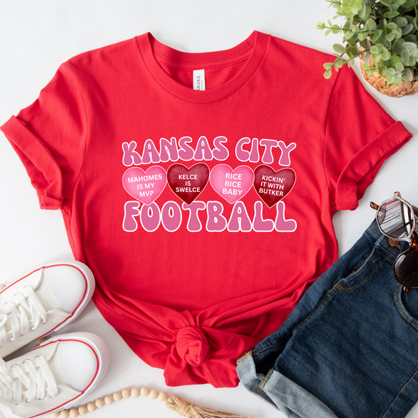 KC Vday Graphic Tee and Sweatshirt