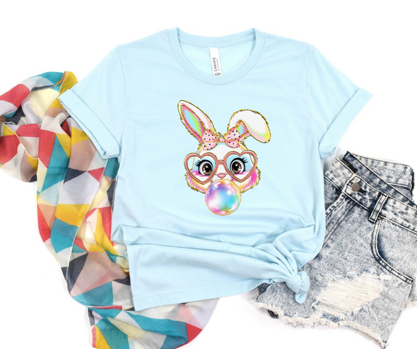 Hipster Bunny Graphic Tee