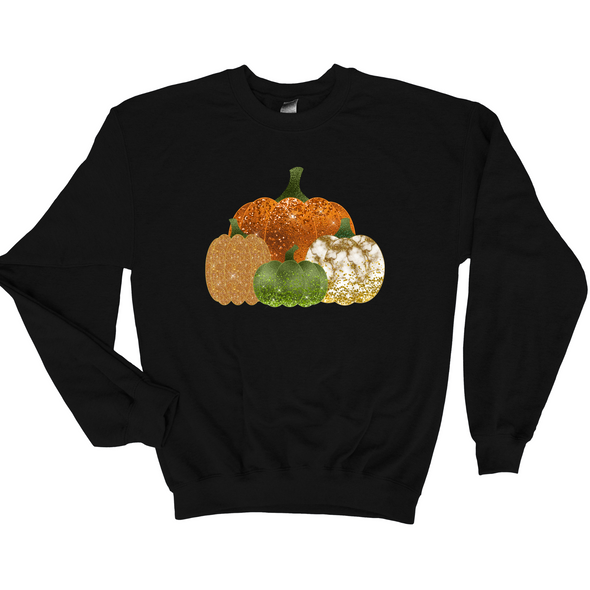 Bling Pumpkins Graphic Tee and Sweatshirt