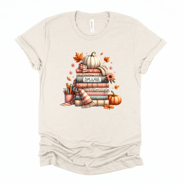 Fall Girl Graphic Tee or Sweatshirt