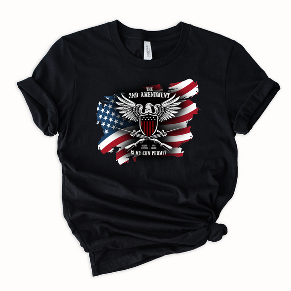 2nd Amendment Graphic Tee and Sweatshirt