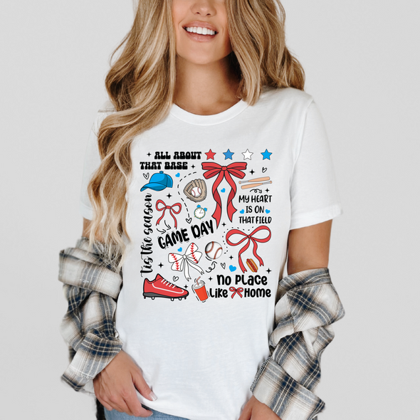 Baseball Season Graphic Tee