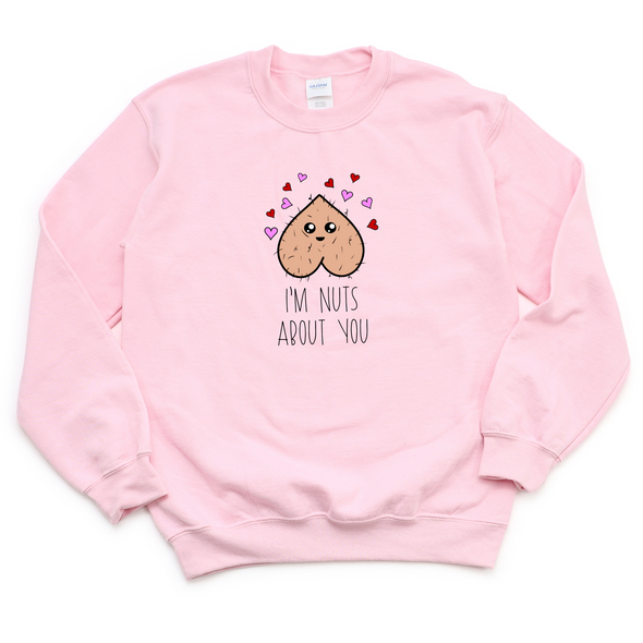 Nuts About You Graphic Tee and Sweatshirt