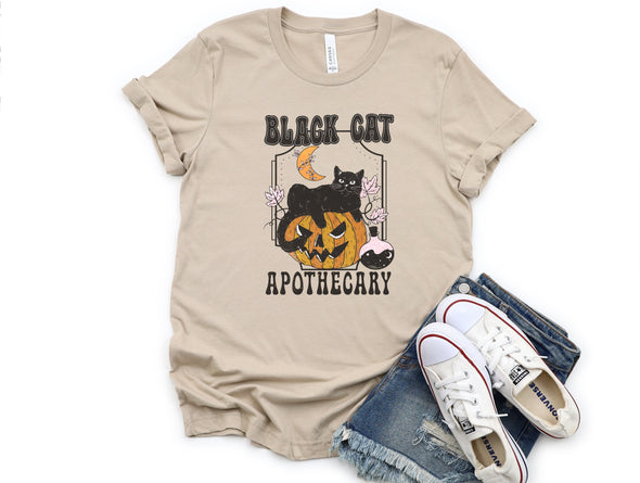 Black Cat Apotehcary Graphic Tee