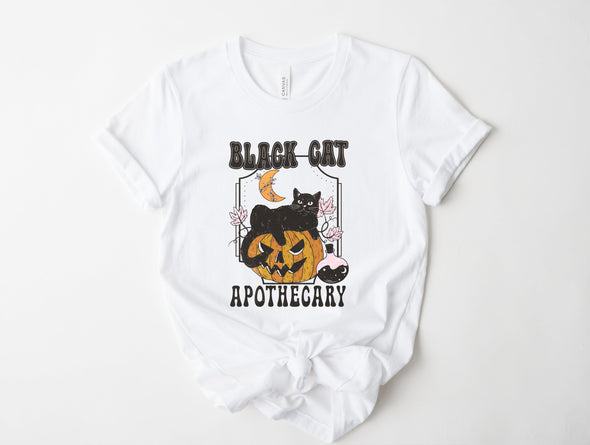 Black Cat Apotehcary Graphic Tee