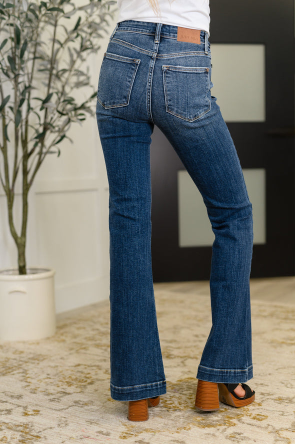 Judy Blue Bonnie High Waist Trouser Flare