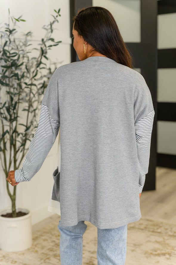 Consider It So Color Block Cardigan