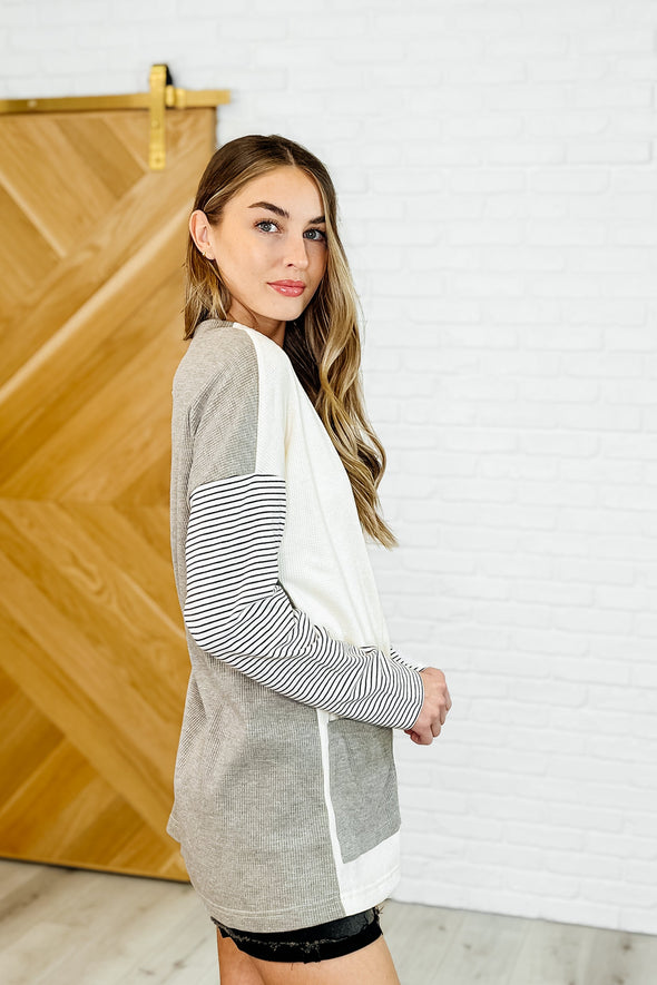 Consider It So Color Block Cardigan