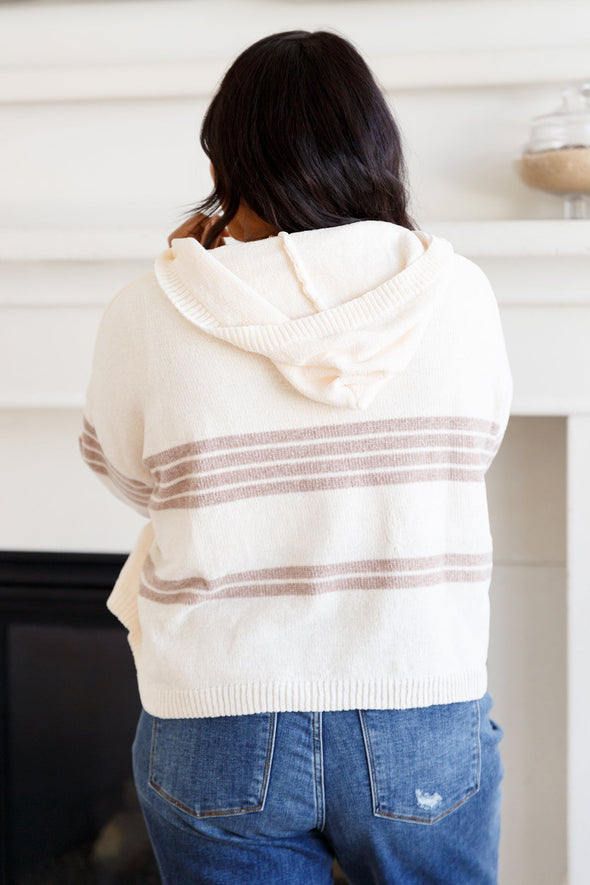 Don't Forget The Cold Foam Striped Hoodie