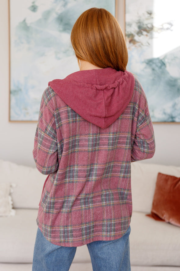 Down In The Valley Hooded Shacket