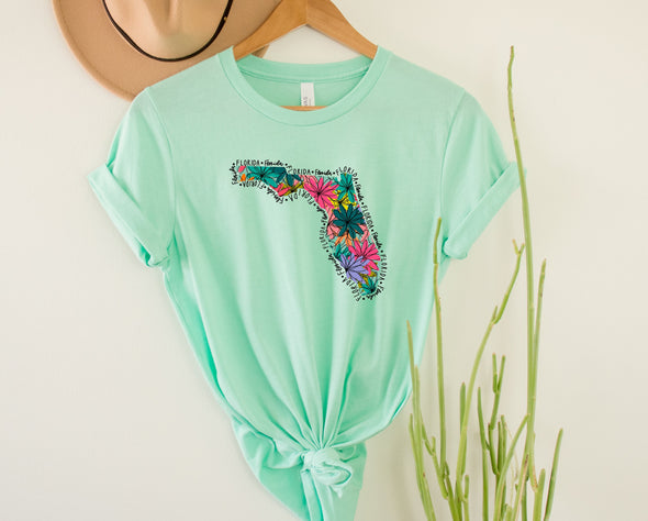 Florida Floral Graphic Tee