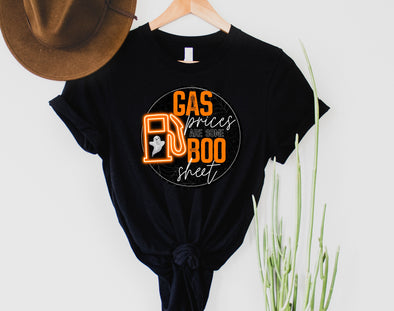Gas Prices Are Boo Sheet Graphic Tee
