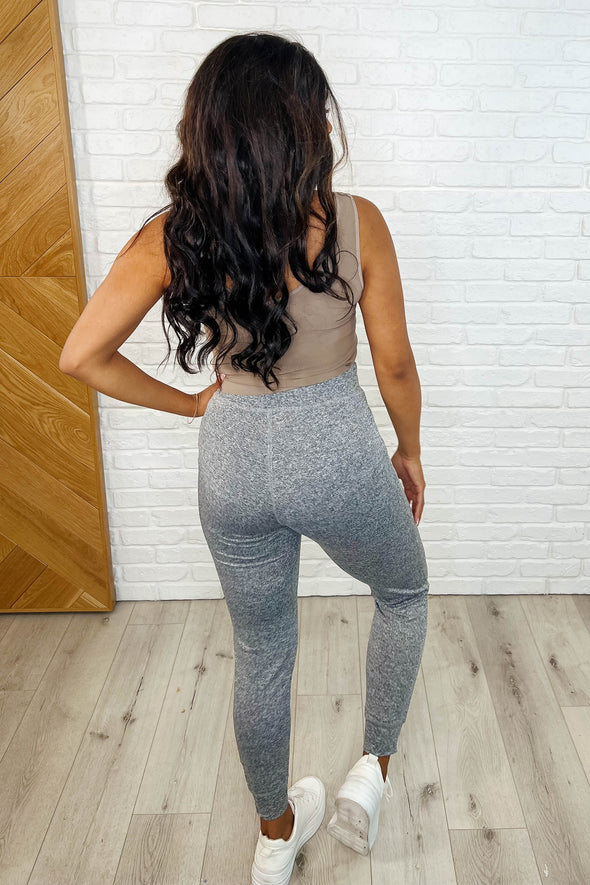 Giving The Run Around Joggers in Gray