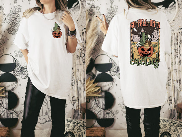 Go Fall On A Cactus Graphic Tee