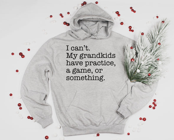 Grandkids, I Can't Graphic Tee and Hoodie