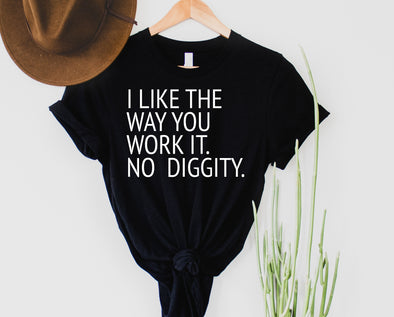 No Diggity Graphic Tee