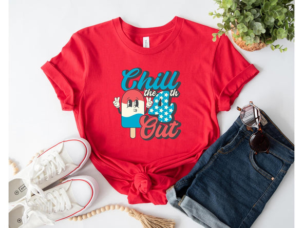 Chill The 4th Out Graphic Tee