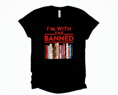 I'm With The Banned Graphic Tee