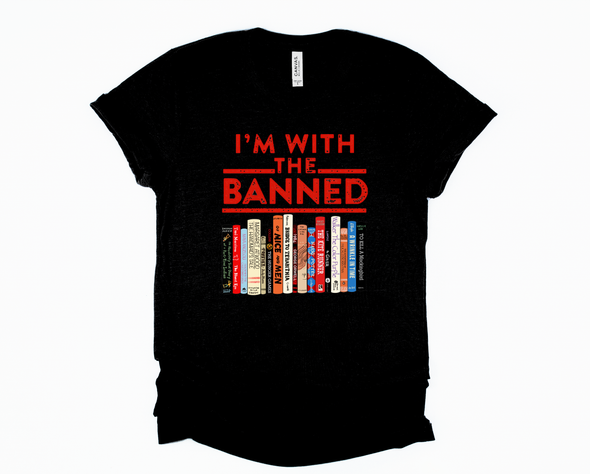 I'm With The Banned Graphic Tee