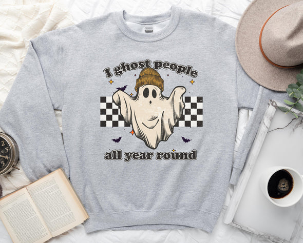 I Ghost People All Year Round Graphic Tee and Sweatshirt