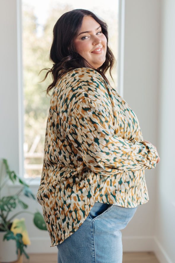 In The Willows Button Up Blouse