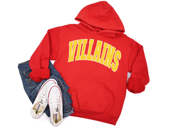 KC Villians Graphic Tee and Hoodie