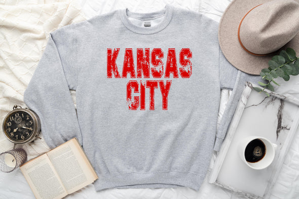 Kansas City Graphic Tee and Sweatshirt