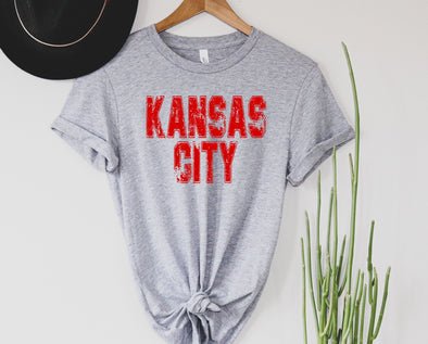 Kansas City Graphic Tee and Sweatshirt