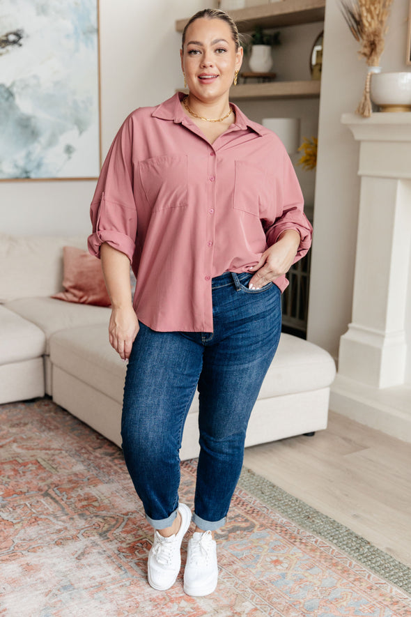 Keep It Profesh Button Up Top