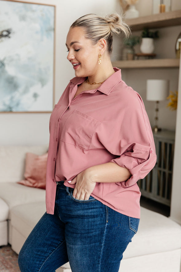 Keep It Profesh Button Up Top