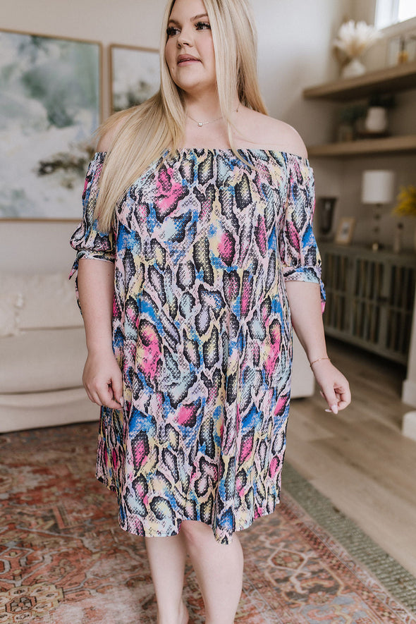 Kind Of Wild Animal Print Dress