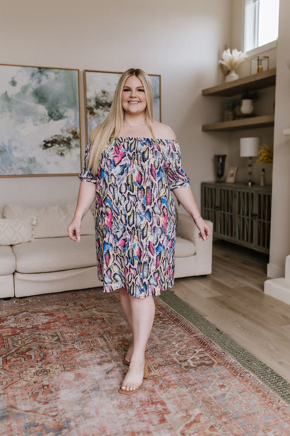 Kind Of Wild Animal Print Dress