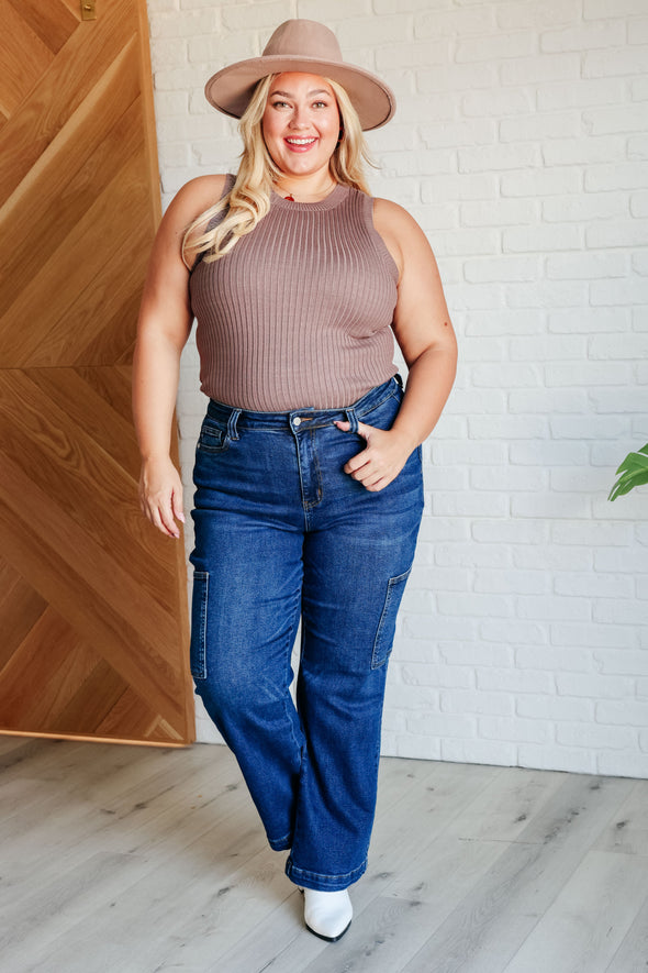 Let Me Hear It Ribbed Sweater Tank